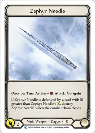 Zephyr Needle (1HP093) (1HP093) [History Pack Vol.1] - Deck Out Gaming