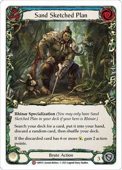 Sand Sketched Plan (1HP015) [History Pack Vol.1] - Deck Out Gaming