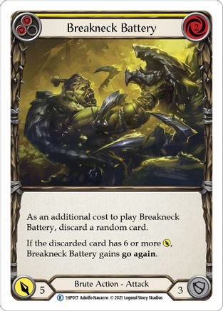 Breakneck Battery (Yellow) (1HP017) [History Pack Vol.1] - Deck Out Gaming
