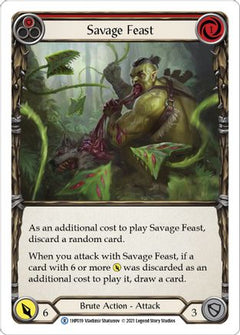 Savage Feast (Red) (1HP019) [History Pack Vol.1] - Deck Out Gaming