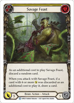Savage Feast (Yellow) (1HP020) [History Pack Vol.1] - Deck Out Gaming