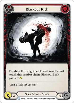 Blackout Kick (Red) (1HP104) [History Pack Vol.1] - Deck Out Gaming