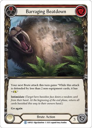 Barraging Beatdown (Red) (1HP022) [History Pack Vol.1] - Deck Out Gaming