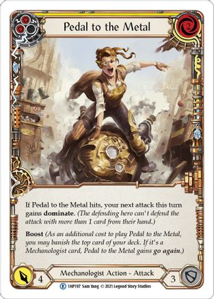 Pedal to the Metal (Yellow) (1HP197) [History Pack Vol.1] - Deck Out Gaming