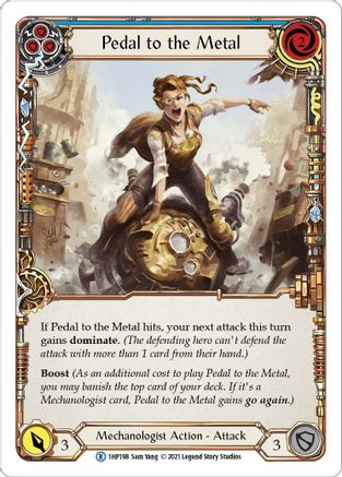 Pedal to the Metal (Blue) (1HP198) [History Pack Vol.1] - Deck Out Gaming