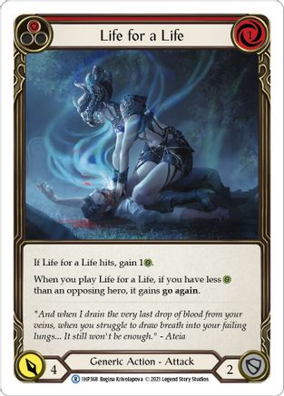 Life for a Life (Red) (1HP368) [History Pack Vol.1] - Deck Out Gaming