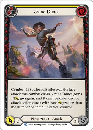 Crane Dance (Yellow) (1HP108) [History Pack Vol.1] - Deck Out Gaming