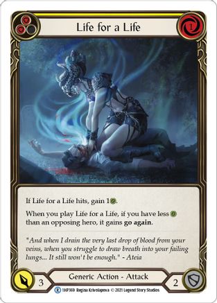 Life for a Life (Yellow) (1HP369) [History Pack Vol.1] - Deck Out Gaming