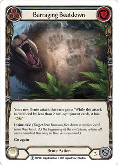 Barraging Beatdown (Blue) (1HP024) [History Pack Vol.1] - Deck Out Gaming