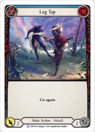 Leg Tap (Blue) (1HP118) [History Pack Vol.1] - Deck Out Gaming