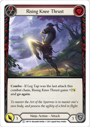 Rising Knee Thrust (Red) (1HP119) [History Pack Vol.1] - Deck Out Gaming