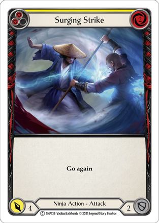 Surging Strike (Yellow) (1HP126) [History Pack Vol.1] - Deck Out Gaming