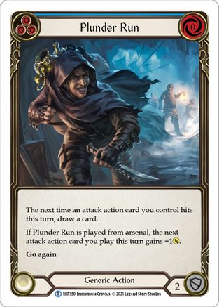 Plunder Run (Blue) (1HP380) [History Pack Vol.1] - Deck Out Gaming