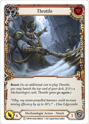 Throttle (Red) (1HP208) [History Pack Vol.1] - Deck Out Gaming