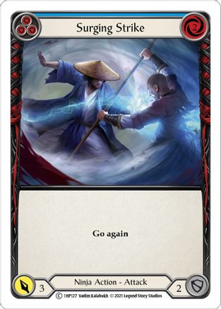 Surging Strike (Blue) (1HP127) [History Pack Vol.1] - Deck Out Gaming