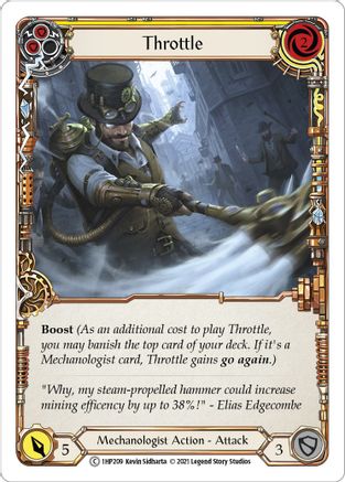 Throttle (Yellow) (1HP209) [History Pack Vol.1] - Deck Out Gaming