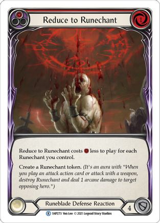 Reduce to Runechant (Red) (1HP273) [History Pack Vol.1] - Deck Out Gaming