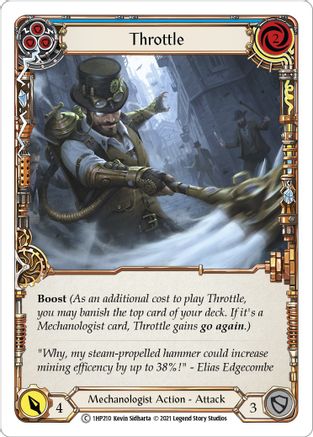 Throttle (Blue) (1HP210) [History Pack Vol.1] - Deck Out Gaming