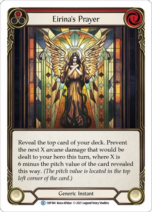 Eirina's Prayer (Red) (1HP384) [History Pack Vol.1] - Deck Out Gaming