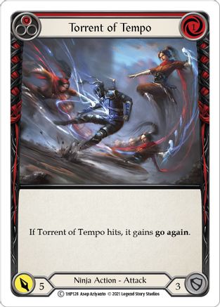 Torrent of Tempo (Red) (1HP128) [History Pack Vol.1] - Deck Out Gaming