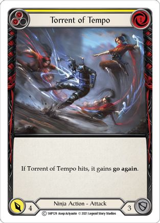 Torrent of Tempo (Yellow) (1HP129) [History Pack Vol.1] - Deck Out Gaming