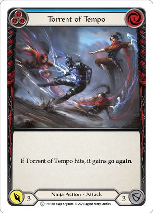 Torrent of Tempo (Blue) (1HP130) [History Pack Vol.1] - Deck Out Gaming