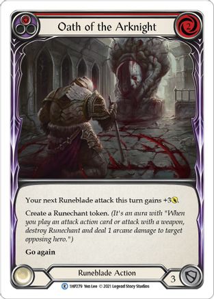 Oath of the Arknight (Red) (1HP279) [History Pack Vol.1] - Deck Out Gaming