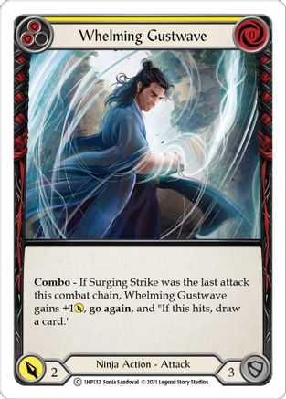 Whelming Gustwave (Yellow) (1HP132) [History Pack Vol.1] - Deck Out Gaming