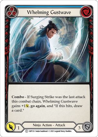 Whelming Gustwave (Blue) (1HP133) [History Pack Vol.1] - Deck Out Gaming
