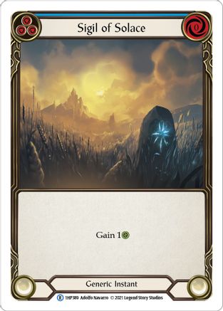 Sigil of Solace (Blue) (1HP389) [History Pack Vol.1] - Deck Out Gaming