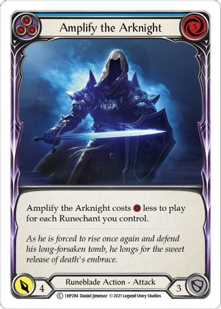 Amplify the Arknight (Blue) (1HP284) [History Pack Vol.1] - Deck Out Gaming