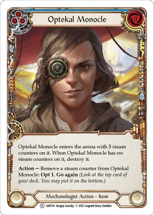 Optekal Monocle (1HP219) [History Pack Vol.1] - Deck Out Gaming