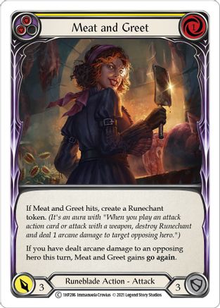 Meat and Greet (Yellow) (1HP286) [History Pack Vol.1] - Deck Out Gaming