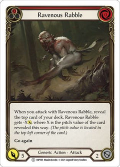 Ravenous Rabble (Red) (1HP393) [History Pack Vol.1] - Deck Out Gaming