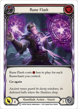 Rune Flash (Red) (1HP288) [History Pack Vol.1] - Deck Out Gaming