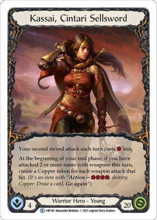 Kassai, Cintari Sellsword (1HP140) [History Pack Vol.1] - Deck Out Gaming