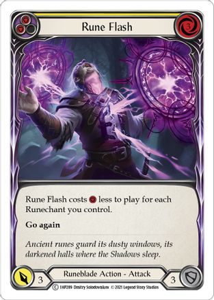 Rune Flash (Yellow) (1HP289) [History Pack Vol.1] - Deck Out Gaming
