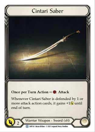 Cintari Saber (1HP141) (1HP141) [History Pack Vol.1] - Deck Out Gaming