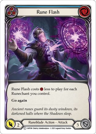 Rune Flash (Blue) (1HP290) [History Pack Vol.1] - Deck Out Gaming