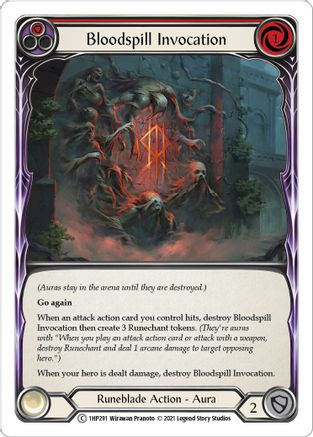Bloodspill Invocation (Red) (1HP291) [History Pack Vol.1] - Deck Out Gaming