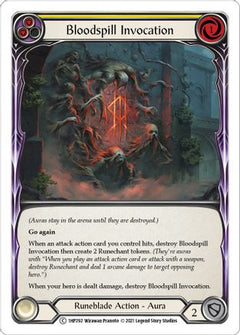 Bloodspill Invocation (Yellow) (1HP292) [History Pack Vol.1] - Deck Out Gaming