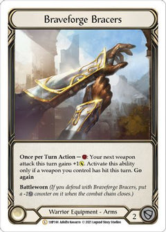 Braveforge Bracers (1HP144) [History Pack Vol.1] - Deck Out Gaming