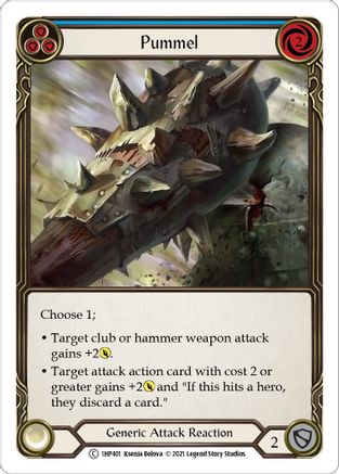Pummel (Blue) (1HP401) [History Pack Vol.1] - Deck Out Gaming
