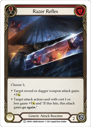 Razor Reflex (Red) (1HP402) [History Pack Vol.1] - Deck Out Gaming