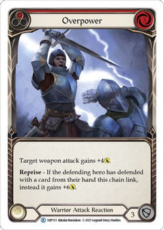 Overpower (Red) (1HP153) [History Pack Vol.1] - Deck Out Gaming