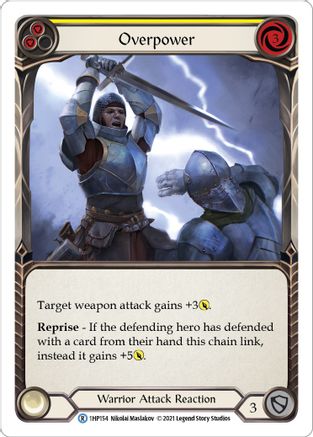 Overpower (Yellow) (1HP154) [History Pack Vol.1] - Deck Out Gaming