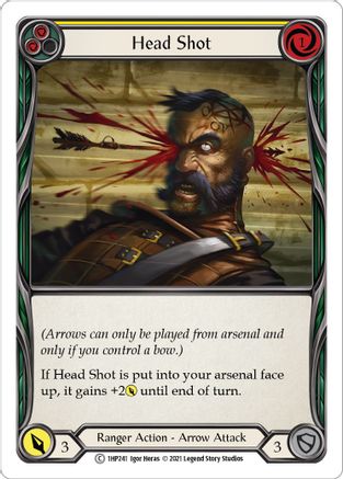 Head Shot (Yellow) (1HP241) [History Pack Vol.1] - Deck Out Gaming