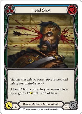 Head Shot (Blue) (1HP242) [History Pack Vol.1] - Deck Out Gaming