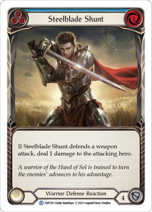 Steelblade Shunt (Blue) (1HP158) [History Pack Vol.1] - Deck Out Gaming