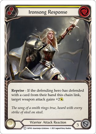 Ironsong Response (Yellow) (1HP163) [History Pack Vol.1] - Deck Out Gaming